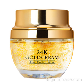 Blanqueamiento Hidratante Natural 24k oro colágeno crema facial